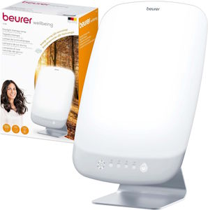 Beurer TL 95 Simulation Daylight Lamp, 14000 Lux, Medical Device, SunLike® LED Technology, with Dimmer Switch